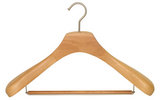Wooden hanger/Men clothing hanger/Suit hanger set